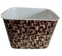 Blue Canyon Plastic Storage Box Wood Effect Design