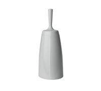 Blue Canyon Plastic Toilet Brush & Holder for Bathroom, Flexible Toilet Bowl Plastic Brush Head for Deep Cleaning, Compact Size, Elegant Design with Odour Free Holder - Grey