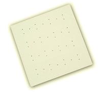 Blue Canyon Square Rubber Shower Mat Cream (53 X 53Cm)