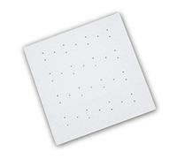 Blue Canyon Square Rubber Shower Mat White (53 X 53Cm)
