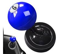 (Blue) Car Start Button Rocker, Metal Push-To-Start Accessories, Car -e Click Start Joystick Billiards Decoration, Push-To-Start Button Rocker, Car Engine