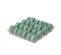 Blue Caramel Macaron Tray by Mademoiselle Macaron - Tray of 24 Macarons