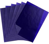 Blue Carbon Paper Transfer Paper, 100 Sheets Tracing Paper, A4 Tracing Paper, A4 Carbon Paper, Blue, Transfer Paper, Graphite Paper for Wood, Paper, Canvas, Tattoo