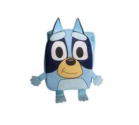 (Blue) Cartoon Dog Bingo Family Plush Backpack Kids School Bags Bluey Family School Bag