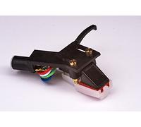 Blue Cartridge and Diamond Needle with Correct Mounting Screws for Sony PS FL1, PS LX2, PS LX3, PS LX4, PS LX5, PS T22, PS T33, PS X45, PS X500, PS X55, PS X600, Turntable Removal, Needle