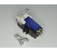 Blue Cartridge and diamond stylus with the correct mounting screws for Fisher MT6420, MT35, MT100, MT6455, MT640, MT650, MT720, MT125, MT6410, MT6421, MT6118, MT273, MT275, MT30, Turntable Pickup, needle
