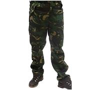 Blue Castle/Boston Army Cargo Camo Combat Work Trousers - Dpm Woodland Camo - 50 Waist 32 Leg