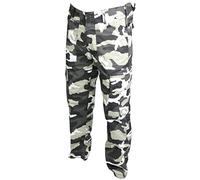 Blue Castle/Boston Army Cargo Camo Combat Work Trousers - Urban Camo - 46 Waist 33 Leg