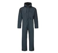 Blue Castle Stretchable Coveralls Waterproof Overalls Ideal Work Fish Boat Sail (XL Chest to Fit 48-50", Navy Blue)