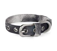 Blue Cat Dog Collar Adjustable Soft and Comfortable Puppy Collars with Metal Buckle Pet Collar for Small Medium Pet