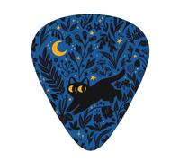 Blue Cat Guitar Picks 12 Pcs, Acoustic Essential Thick And Thin Plectrums Students 0.46 0.96 0.71 M