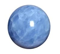Blue Celestite Crystal Ball Rock Quartz Sphere Sculpture Ornament Feng Shui Decorative Balls Home Decor,1.96"(5cm)