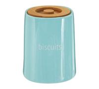 Blue Ceramic Biscuit Canister | Fletcher
