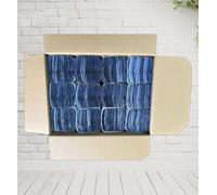 Blue CFold Hand Towles, Standard Size fo Dispensers, Bulk Pack of 2400 1Ply C Fold Hand Towels