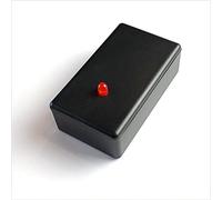 Blue Charm Fake Car Alarm, 1 Year Continuous Usage Battery Life, Red Blinking LED Light with Black Housing, (Two AAA Batteries, not Included)