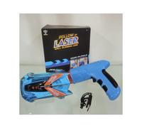 (Blue) Children's remote-controlled infrared laser induction wall climbing car racing model children's toys
