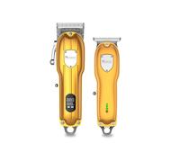 Blue Chilli Professional Led Haircut Grooming Kit 1 Complete Set Hair Trimmer And Clipper In Gold gold One Size