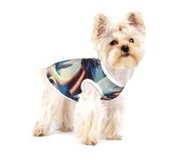 Blue Chinese Loong Fantasy Premium Dog Tshirt - Soft 100% Cotton Ropa Para Perros, Perfect for Small to Medium Dogs, Stylish and Comfortable Shirts for Dogs M