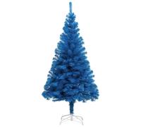 Blue Christmas Tree with Stand 210cm 7ft Indoor / Sheltered Outdoor