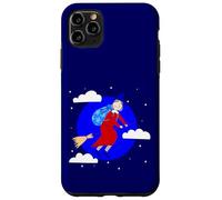 blue christmas witch befana broomrider spookmas Epiphany Case for iPhone 11 Pro Max