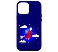 blue christmas witch befana broomrider spookmas Epiphany Case for iPhone 12 Pro Max