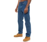 Blue Circle | Mens Classic Denim Jeans - Mid Stonewash / 36W / X-Long (36")