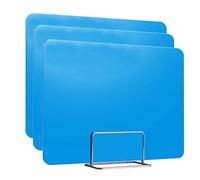Blue Classroom Privacy Screens 3Pack Lightweight Room Dividers for Student Desks Ideal for Learning & Testing Office Cubicles Flexible & Portable Solutions