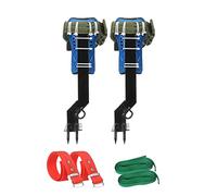 Blue Claw Non-Slip Forestry Crampons, Fall Protection Equipment Set - Tree Climbing Tool, Hunting Monitoring