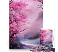 Blue Clean River in Spring Jigsaw Puzzles 1000 Pieces for Adults Smart Challenge Peaceful Escape Fine Lock Ideal Present (50X75CM)