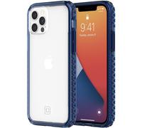 (Blue/Clear, iPhone 12 Mini) Incipio Grip Protective Case for iPhone 12 Series