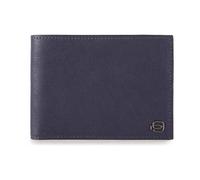 Piquadro Black Square wallet RFID leather 12.5 cm blue