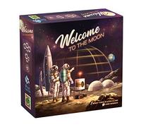 Blue Cocker Games | Welcome To The Moon | Board Game | Ages 10+ | 1-6 Players | 25-30 Minutes Playing Time,WTMOON01