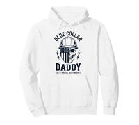 Blue Collar Daddy Dirty Hands Busy Nights Father's day Pullover Hoodie