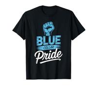 Blue Collar Pride Hard Work Construction Labor Worker T-Shirt