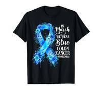 Blue Colon Cancer Awareness Month T-Shirt