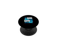 Blue Color Hustle Ain't So Crazy Blue Graphic PopSockets Adhesive PopGrip
