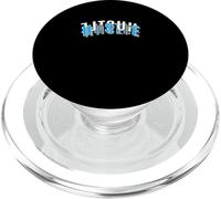 Blue Color Hustle Every Which Way Blue Graphic PopSockets PopGrip for MagSafe