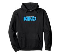 Blue Color Kindness Cost Nothing Blue Graphic Pullover Hoodie