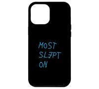 Blue Color Most Slept On Blue Graphic Case for iPhone 12 Pro Max
