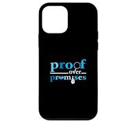 Blue Color Proof Over Promises Blue Graphic Case for iPhone 12 mini
