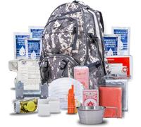 Blue Coolers Blue Seventy-Two - Pro Series - Camo Deluxe | 72 Hour Emergency Backpack Survival Kit for 1 Person | Survival Kit for Wildfires, Earthquakes, Tornado, Hurricane, and Other Emergencies