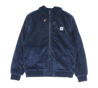 Blue Corduroy Padded Jacket with Sherpa Lining - male - Element - Light Jackets - Blue - XL - Jackets XL