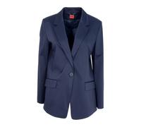 Blue Cotton Blazer Model Afede - male - Hugo - Blazers - Blue - XS - Jackets XS