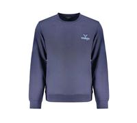 Blue Cotton Crewneck Sweatshirt - male - Wrangler - Sweatshirts - Blue - L - Sweatshirts & Hoodies L