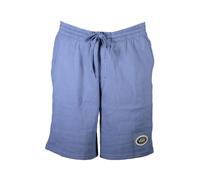 Blue Cotton Fleece Pant with Logo - male - Vans - Casual Shorts - Blue - M - Shorts M