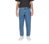Blue Cotton Jeans & Pant - male - Jack & Jones - Straight Fit Jeans - Blue - W31 L34 - Jeans W31 L34