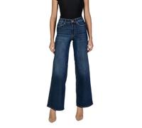 Blue Cotton Jeans & Trousers Collection - female - ONLY - Wide Jeans - Blue - S L32 - Jeans S L32