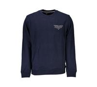 Blue Cotton Sweatshirt - male - Tommy Hilfiger - Sweatshirts - Blue - 2XL - Sweatshirts & Hoodies 2XL