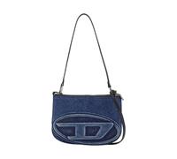 Blue Cotton Twin Pouch with Chain - female - Diesel - Shoulder Bags - Blue - ONE SIZE - Bags ONE SIZE