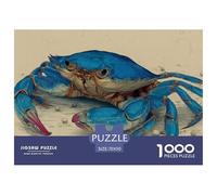 Blue Crab Illustration Sturdy Paper Pieces Ideal for Training Logical Thinking, Memory And Concentration in Free Time 70x50cm/1000pcs